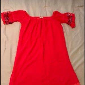 Above knee summer dress